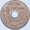 5 centimes 1920
